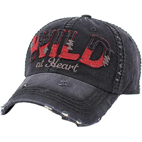 KBETHOS Chief Skull and Free Spirit Hat Collection Distressed Washed Cotton Adjustable Fashion Trucker Twill Mesh Cap