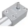 DC 12V Reversible High Torque 12V Worm Gear Motor Female Shaft High Torque Turbo Worm Gear Box Reduction Electric Motor(5RPM)