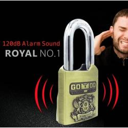 Heavy Duty Universal Security Alarm Lock with 4 Keys, 120db Alarm Sound, Weather Proof, Anti-Theft, for Door Motor Bicycle