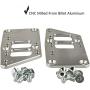 LS Swap Motor Mounts Adapter Plates - LS Conversion Adjustable Universal Swap Bracket Small Block,SBC Vehicle to LS Engine LS1 LS3 LS2 LQ4 LQ9 LS6 L92 L99 L33 LR4