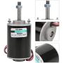 High Torsion Permanent Magnet DC Motor, 12/24V 30W High Speed CW/CCW DC Motor for DIY Generator(12V, 3500RPM)