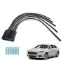 WPT1285, 645-512 Blower Motor Resistor Connector, AC Fan Pigtail Wiring Harness Connector Compatible with 2010-2015 Ford Fusion, 11-14 Lincoln MKZ Base Hybrid, 10-11 Mercury Milan