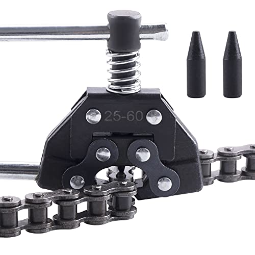 CNCMOTOK Chain Detacher Breaker Cutter Fit for 25/35/41/40/50/60 415H,428H, 520,530 Roller Chain Motorcycle Bicycle Go Kart ATV Chains