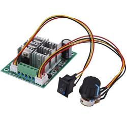 ICQUANZX DC 5V-36V 15A 3-Phase Brushless Motor Speed Controller Motor Control Board CW CCW Reversible Switch Motor Driver Control Regulator Module