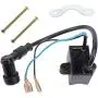 QAZAKY CDI Ignition Coil Spark Plug for 49cc 50cc 60cc 66cc 70cc 80cc 2-stroke Engine Motorized Bicycle Bike QAZAKY CDI Ignition Coil Spark Plug for 49cc 50cc 60cc 66cc 70cc 80cc 2-stroke Engine Motorized Bicycle Bike
