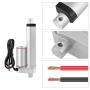 DC 24V 6Inch 150mm Stroke Linear Actuator, Maxmium Lift 750N 165lbs Heavy Duty, for Electric Medical Bed Lifting Rod Vehicles Vessels Window Door