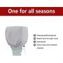 Outboard Motor Cover - 600D Heavy Duty Waterproof Boat Motor Covers, Outboard Engine Covers Fits Motor Up to 20 HP