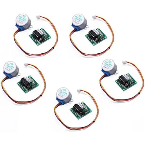 Moteurs pas à pas ULN2003 5 pièces avec plaque de commande 5V pour Arduino PI PIC Raspberry Pi Moteurs pas à pas ULN2003 5 pièces avec plaque de commande 5V pour Arduino PI PIC Raspberry Pi