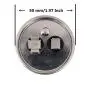 BOJACK 30 uf MFD 370V 450V AC Motor and Fan Starting Round Capacitor 50/60 Hz CBB65 10000 AFC