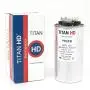 Titan Hd Round Motor Dual Run Capacitor, 45/5 Microfarad Rating, 370-440VAC Voltage - PRCFD455A
