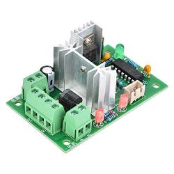 PWM DC Motor Speed Regulator , Controllers Motor Speed Controllers Controller Switch with Potentiometer CW/CCW Switch 10A 6-30VDC 10%~95%