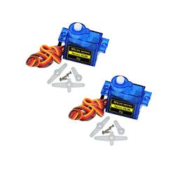 Servo SG90，Micro Steering Gear Motor kit Suitable for Remote Control Robot Helicopter Airplane Control car Ship (360 Degrees)