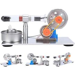 Garosa Single Cylinder Stirling Engine Model Power Generator Model Steam Power Physics Science Lab Teaching Tool