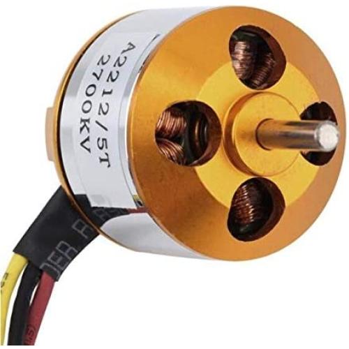 Vehicles-OCS A2212 KV2700 Brushless Electric Motor for RC Fixed Wing 4-Axis Multicopter Z815 - (Color: Yellow)