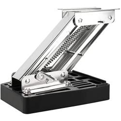 Pebbly Beach Outboard Motor Bracket Kicker for Boat, Marine Stainless Steel Motor Support Auxiliary Trolling Mount 7.5-20hp
