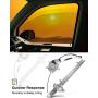 A-Premium Electric Power Window Regulator with Motor Compatible with Nissan Sentra 2000-2006 Front Left Driver Side
