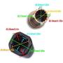 SouthMarine Boat Motor 835257K1 835257Q1 Propeller Prop Flo-Torq II Hub Kit for Mercury Mercruiser Alpha Bravo 135-300HP Outboard Engine