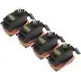 4PCS Servo Motor MG995 Control Angle180 Metal Gear Servo 20KG Digital High Speed Torque Servo Motor for Smart Car Robot Boat RC Helicopter
