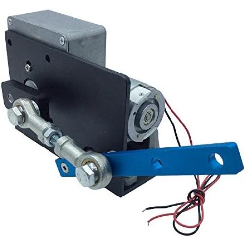 BEMONOC DC 24V Automatic Wobbler Machine Engine Reciprocating Motor 90 degrees Variable for DIY Spraying Lab Testing Craft Phone Exhibition