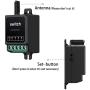 ZHOFONET 12V Remote Control Switch,10A Mini Wireless Relay Switch,Dry Contact Relay 328ft Long Range Switch for Lights,Garage Door and Security Field