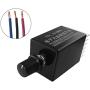 ZZLZX 12V Fan Controller DC 12V 24V 10A Electronic Stepless Speed Regulator Switch for Car Truck Fan Heater Control DC Motor Speed Controller