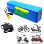 YXDFG 48V 12Ah Lithium Ion Ebike Battery,13S3P 12000 Mah Battery Pack, with BMS + 54.6V 2A Charger,for 350W 500W 750W 1000W Motor E-Bike Electric Bicycle Scooter