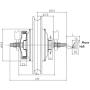 sarach store 12inch 24V/36V/48V 250W Rear Wheel Motor kit,YOUE Motor, Electric Bike Motor kit,hub Motor Wheel，e-Bike Engine Set