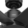 Hunter Fan Company 51180 Kennicott Ceiling Fan, 52, Matte Black