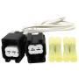 SecosAutoparts 2 Pcs Engine Cooling Fan Motor Connector 88988506 Compatible with Buick Equinox GM PT2188
