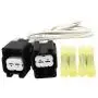 SecosAutoparts 2 Pcs Engine Cooling Fan Motor Connector 88988506 Compatible with Buick Equinox GM PT2188