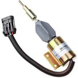 ZeeKee 3357411 Shut Off Down Solenoid F3HZ-9N392-D F3HZ-9A594-A SA-4273-12V 2003ES-12E6UC4B5S2 Compatible with Ford 7.8 Engine Heavy Duty Truck 12V