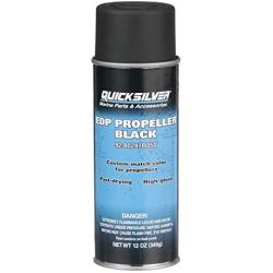 Quicksilver 802878Q50 EDP Propeller Black - Satin Enamel Spray Paint