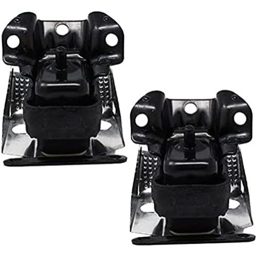 ENA Right and Left Engine Motor Mount with Heat Shield Set of 2 Compatible with Cadillac Chevrolet GMC Escalade Silverado Suburban Tahoe Sierra Yukon Replacement for A5365 A5365