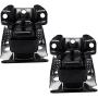 ENA Right and Left Engine Motor Mount with Heat Shield Set of 2 Compatible with Cadillac Chevrolet GMC Escalade Silverado Suburban Tahoe Sierra Yukon Replacement for A5365 A5365