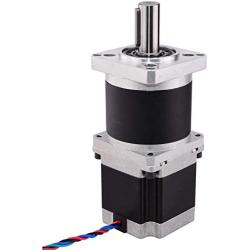 STEPPERONLINE 50:1 Nema 23 Geared Stepper Motor L=56mm High Precision Planetary Gearbox for 3D Printer DIY CNC