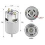 DC 12V-24V 10000RPM 775 Motor Ball Bearing Large Torque High Power Low Noise Brushed DC Motor Driver for Electrical Tools DIY