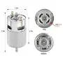 Moteur DC 775 avec Roulements à Billes, 12V - 24V Max, 6000-12000 RPM, Grand Couple, Haute Puissance, Faible Bruit. Moteur DC 775 avec Roulements à Billes, 12V - 24V Max, 6000-12000 RPM, Grand Couple, Haute Puissance, Faible Bruit.