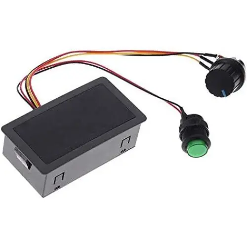 Stayhome 1pcs 6V 12V 24V 5A PWM DC Motor Speed Controller CCM5D Digital Display LED Motor Controller Speed Regulator DC6-30V