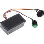 Stayhome 1pcs 6V 12V 24V 5A PWM DC Motor Speed Controller with LED Digital Display IR Remote Control Regulator DC6-30V