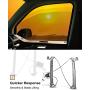 A-Premium Power Window Regulator Without Motor Replacement for Chevrolet Silverado 1500 2500 3500 GMC Sierra 1500 HD 2500 HD Cadillac Escalade EXT Rear Left Driver Side