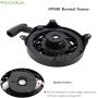 497680 Recoil Starter Assembly | 497680 Rewind Starter | Rewind Recoil Starter Compatible with Briggs and Stratton 497680 6.75 Motor Oregon 31-068 and Rotary 12368