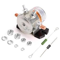 10L0L #70 Series Continuous Duty Solenoid Relay for 36 Volt EZGO Electric Golf Cart, Includes Resistor & Diode, OEM# 27855G01 11761G1 27855G02