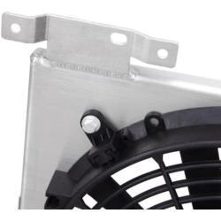 Mishimoto MMFS-STI-08P Performance Aluminum Fan Shroud Compatible With Subaru Impreza WRX/STI 2008-2014 Silver