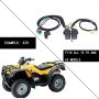 Shift Wiring Harness Compatible with Honda ES Shift Kit Foreman 450 ES 98-04,Angle Sensor Computer Bypass kit Harness, Shift Harness,Vanshly (Honda ES Foreman 450)