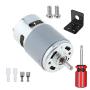 775 DC Motor, 12V-24V 3500-9000 RPM Mini Electric Motor, Double Ball Bearing Large Torque High Power Motor for DIY Parts (15000-25000RPM, 1)