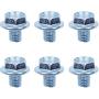 6Pcs/lot Recoil Starter Screw Mounting Flange Bolt for Honda GX160 GX200 5.5HP 6.5HP 168F GX 160 200 Engine Motor Trimme