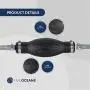 Tuyau de carburant marin FO4282 Five Oceans pour hors-bord Mercury, avec ampoule de pompe à vide, 3/8 pouce x 6 pieds, 2 raccords rapides, renforcé EPA/CARB, compatible essence mélangée à l'éthanol. Tuyau de carburant marin FO4282 Five Oceans pour hors-bord Mercury, avec ampoule de pompe à vide, 3/8 pouce x 6 pieds, 2 raccords rapides, renforcé EPA/CARB, compatible essence mélangée à l'éthanol.