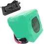 Jieoto 24V 15000mAh E-Bike Li-ion Battery Pack 15Ah 6S 6P Battery for 250W 350W Motor for Electric Tools Model Aircraft Power Wheelchairs with Charger+ BMS