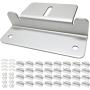 AGOTVAPO Solar Panel Mounting Brackets Z Bracket, rv Solar Panel mounting Brackets for Solar Panel, with Nuts and Bolts, Supporting for RV,Boats,Motorhome,Cabins,Garages,Off Grid (32 Units Brackets)