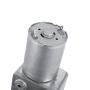 Reversible High Torque Worm Geared Motor, DC 12V CW CCW Reduction Motor for Windows, Miniature Winch, 5RPM 6RPM 20RPM 40RPM 62RPM(62RPM)